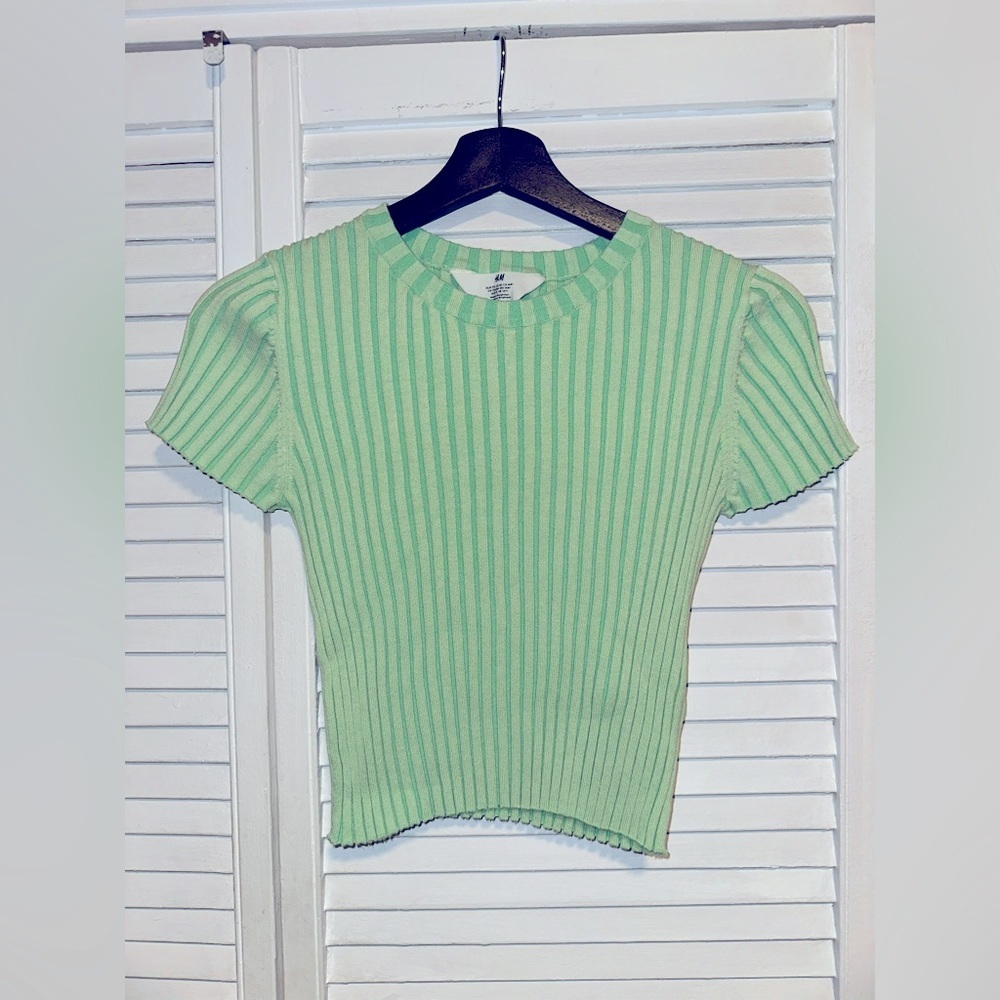 H&M rib-knit top